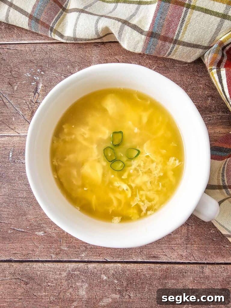 Silky Classic Chinese Egg Drop Soup Recipe 4 img 26092 5