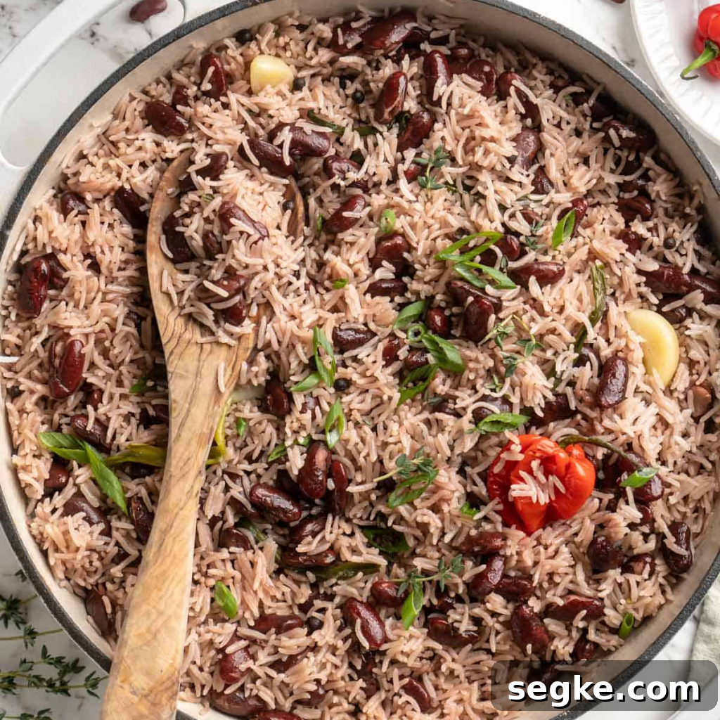 19 Authentic Jamaican Recipes to Try at Home 2 Jamaican Rice and Peas